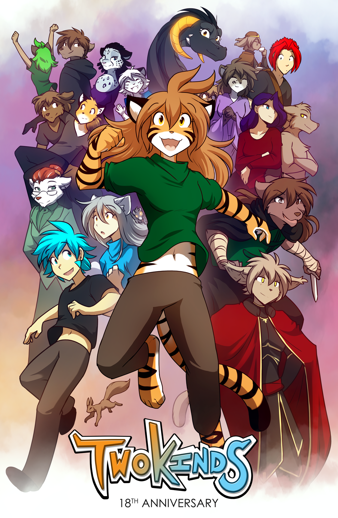 Twokinds 18th Anniversary - Twokinds - 21 Years on the Net!
