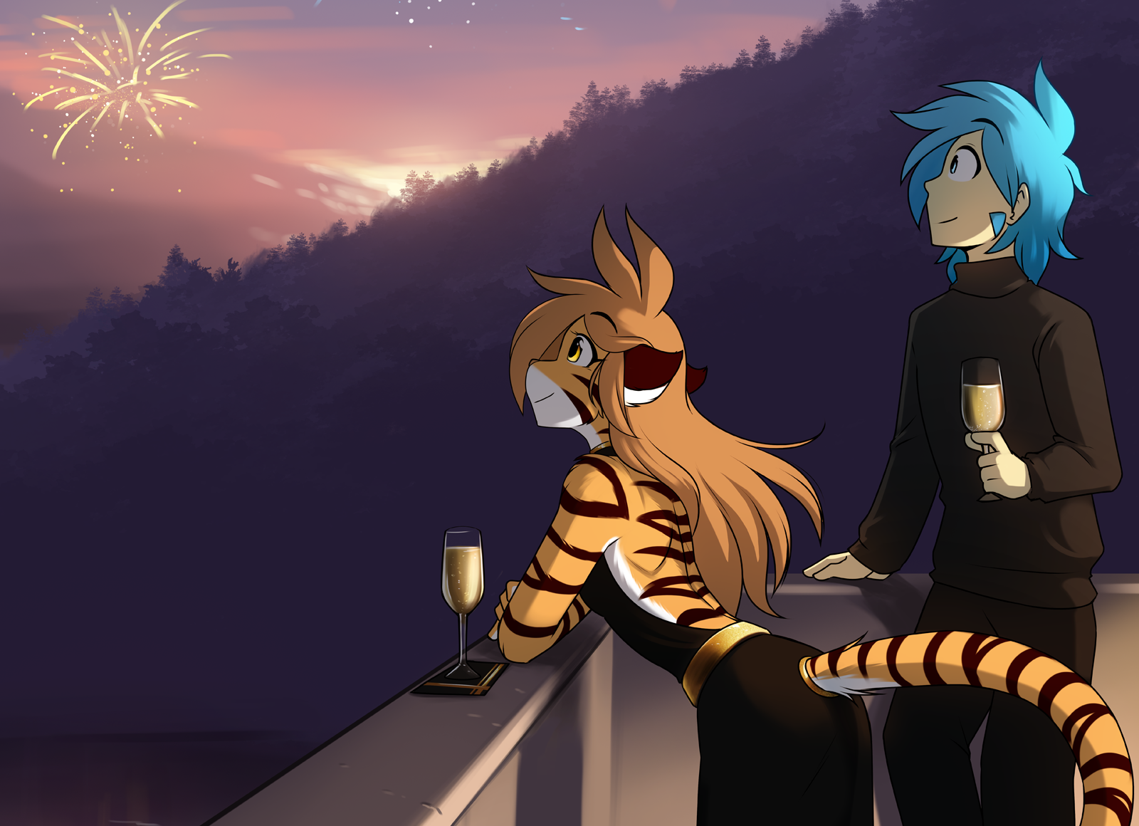 Happy New Year 2022! - Twokinds - 19 Years on the Net!